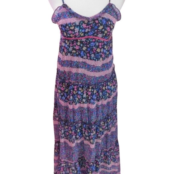 Patrons Of Peace Floral Boho Maxi XS - Adjustable Straps - Excellent - Picture 3 of 13